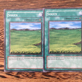 LOB-049 LOB-E038 YUGIOH CARD: Sogen 3x Near Mint Playset!
