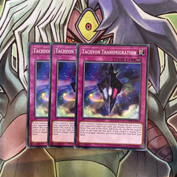 OP09-EN025 Tachyon Transmigration Common x3 Excellent Condition Yugioh