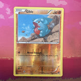 Pokemon Card Gible Breakpoint Reverse Holo 68/122 Near Mint