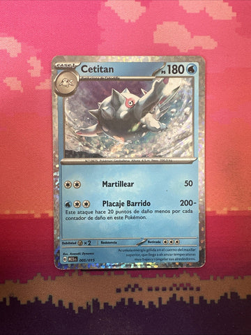Pokemon Card Cetitan McDonald's 2023 Holo 005/015 NM