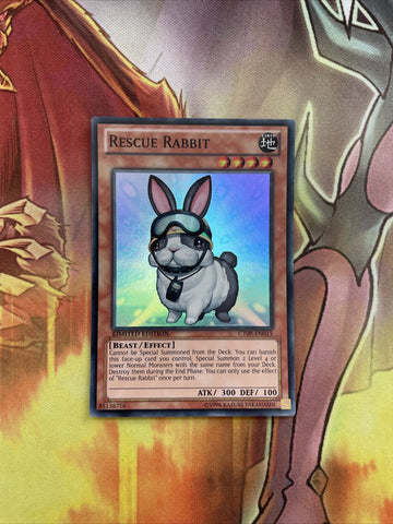 CT09-EN015 Yugioh Super Rare Rescue Rabbit Limited Edition (NM)