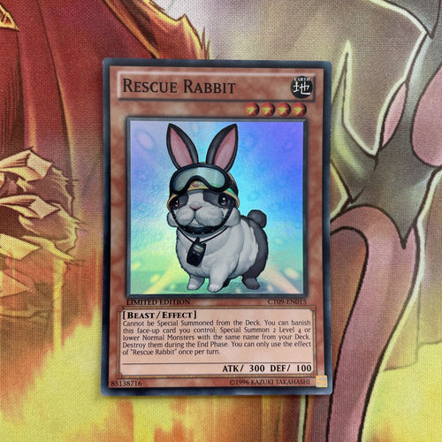 CT09-EN015 Yugioh Super Rare Rescue Rabbit Limited Edition (NM)