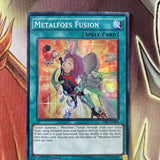 TDIL-EN061 Metalfoes Fusion Super Rare 1st Edition Mint YuGiOh Card