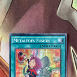 TDIL-EN061 Metalfoes Fusion Super Rare 1st Edition Mint YuGiOh Card