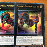 BLAR-EN023 NUMBER 2: NUMERON GATE DVE 1ST EDITION MINT pack Fresh Yugioh