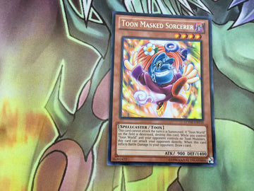 LCYW-EN110  Yu-Gi-Oh! YuGiOh Toon Masked Sorcerer- Rare mixed Edition