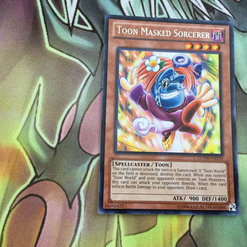 LCYW-EN110  Yu-Gi-Oh! YuGiOh Toon Masked Sorcerer- Rare mixed Edition