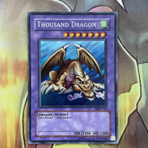 MRD-143 Thousand Dragon Secret Rare Yugioh Card NM