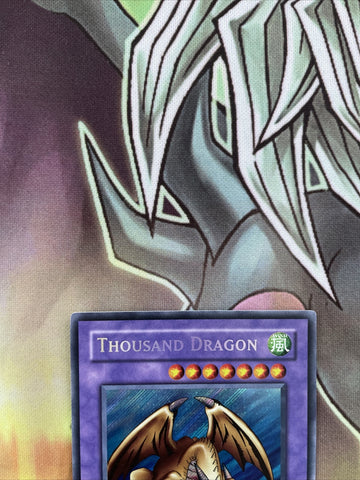 MRD-143 Thousand Dragon Secret Rare Yugioh Card NM (back)