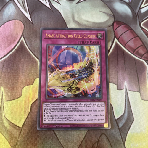 LIOV-EN071 Amaze Attraction Cyclo-Coaster | 1st Edition Ultra Rare | YuGiOh Card