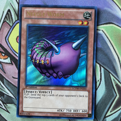 LCYW-EN244 Needle Worm Ultra Rare 1st Edition NM Yugioh Card