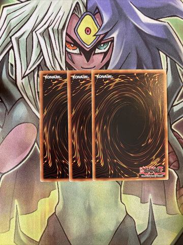 SDDL-EN029 x3 Foolish Burial Common Excellent Condition Yugioh (back)