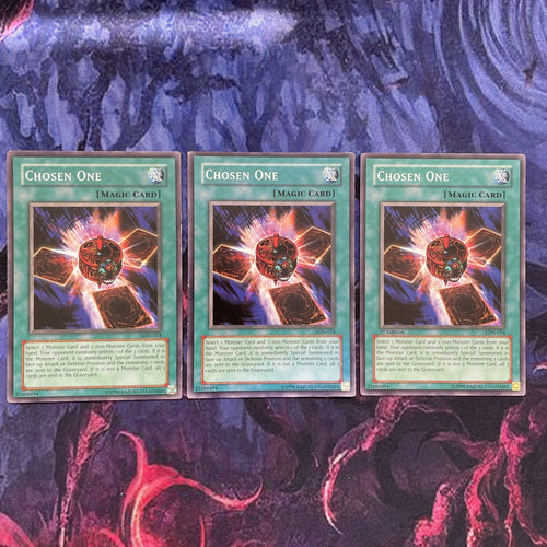 LON-014 3x Chosen One - Common NM Labyrinth of Nightmare Yugioh