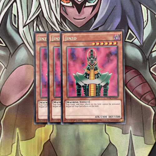 DPBC-EN027 x3 Jinzo Rare Excellent Condition Yugioh