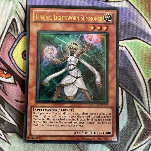 LCGX-EN247 Lumina, Lightsworn Summoner Ultra Rare UNL Edition NM Yugioh Card