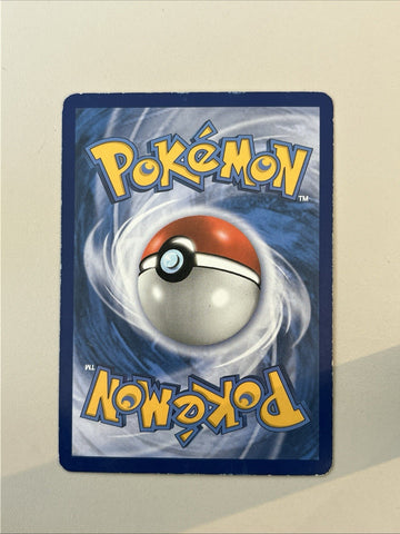 Pokemon Card Deoxys EX Deoxys Holo Rare 16/107 Light Play (back)