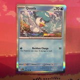 Pokemon Card Fuecoco, Quaxly, Sprigatito Paldea Evolved Holo Set /193 Near Mint