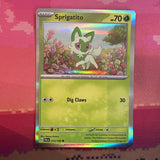 Pokemon Card Fuecoco, Quaxly, Sprigatito Paldea Evolved Holo Set /193 Near Mint