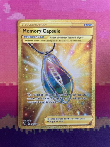Pokemon Card Memory Capsule 202/185 Secret Rare Vivid Voltage NM