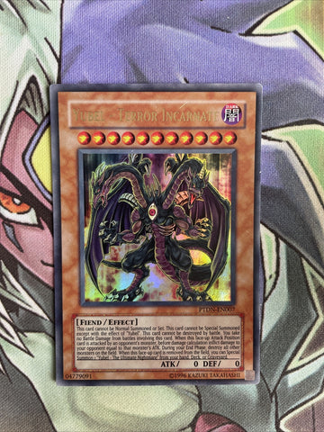 PTDN-EN007 Yubel - Terror Incarnate Ultra Rare LP Unlimited Edition Yugioh 1