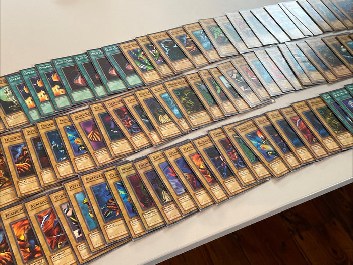 Yugioh LOB-E 1st Edition Bundle 83 Cards Varying Conditions NM-Excellent-MP