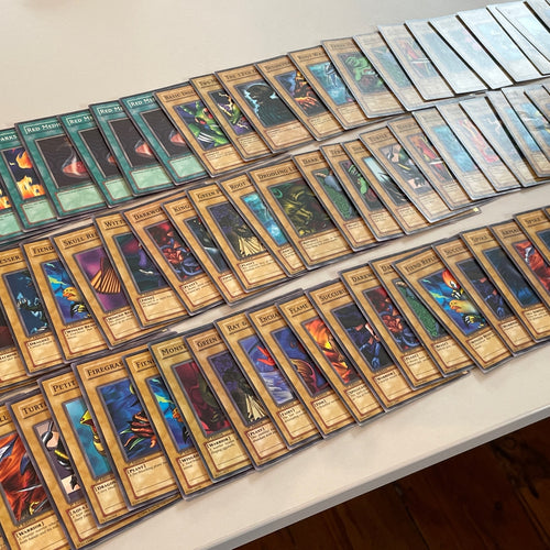 Yugioh LOB-E 1st Edition Bundle 83 Cards Varying Conditions NM-Excellent-MP