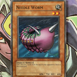 GLD1-EN006 Needle Worm Common Limited Edition Yugioh Card Near Mint