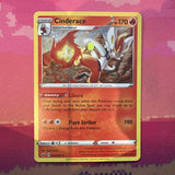 Pokemon Card Cinderace Sword & Shield Cosmo Holo Rare 034/202 NM