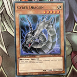 SGX3-EN128 Cyber Dragon Secret Rare 1st Edition NM Yugioh Card