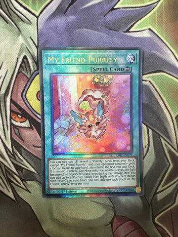 RA02-EN071 My Friend Purrely Collectors Rare 1st Edition NM Yugioh Card