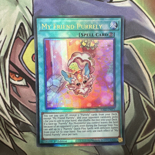 RA02-EN071 My Friend Purrely Collectors Rare 1st Edition NM Yugioh Card