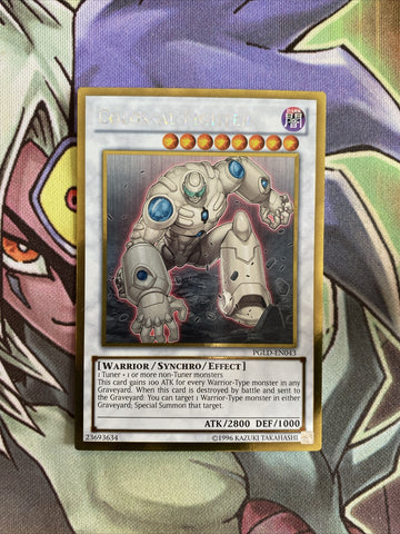 PGLD-EN043 Colossal Fighter Gold Rare 1st Edition NM Yugioh Card