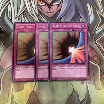 LCYW-EN290 x3 Dark Mirror Force Rare Excellent Condition Yugioh