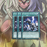 BP01-EN073 x3 Autonomous Action Unit Common Excellent Condition Yugioh