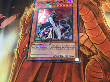 DT06-EN001 1x (M/NM) Silent Swordsman LV7 - Super Parallel Rare - Yugioh (back)