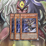 PP02-EN017 x3 Evil Dragon Ananta Secret Rare Excellent Condition Yugioh