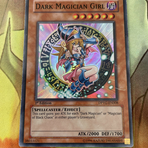 DPYG-EN008 (LP) Dark Magician Girl Super Rare 1st edition Yugioh