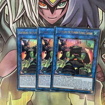 IGAS-EN089 x3 Blackbeard, the Plunder Patroll Captain Ultra Excellent Yugioh