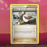 Pokemon Card Professor Birch's Observations Primal Clash Uncommon 134/160 NM