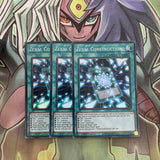 LIOV-EN051 x3 Zexal Construction Super Rare Excellent Condition Yugioh