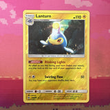 Pokemon Card Lanturn Cosmic Eclipse Reverse Holo Rare 72/236 Near Mint