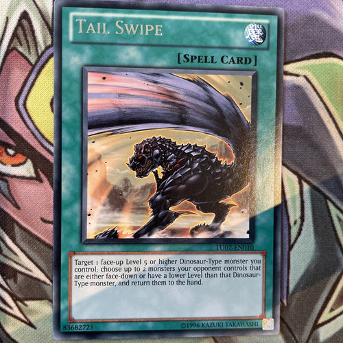 TU07-EN010 Tail Swipe Rare Unlimited Edition NM Yugioh Card