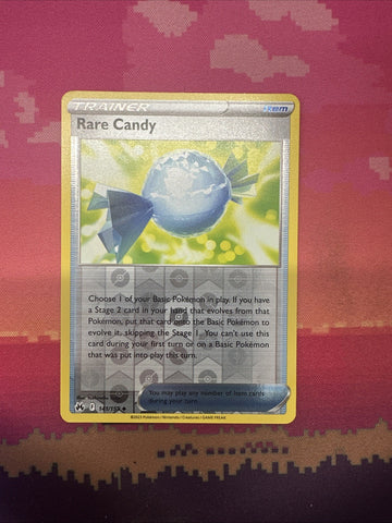 Pokemon Card Rare Candy Crown Zenith Reverse Holo 141/159 Near Mint