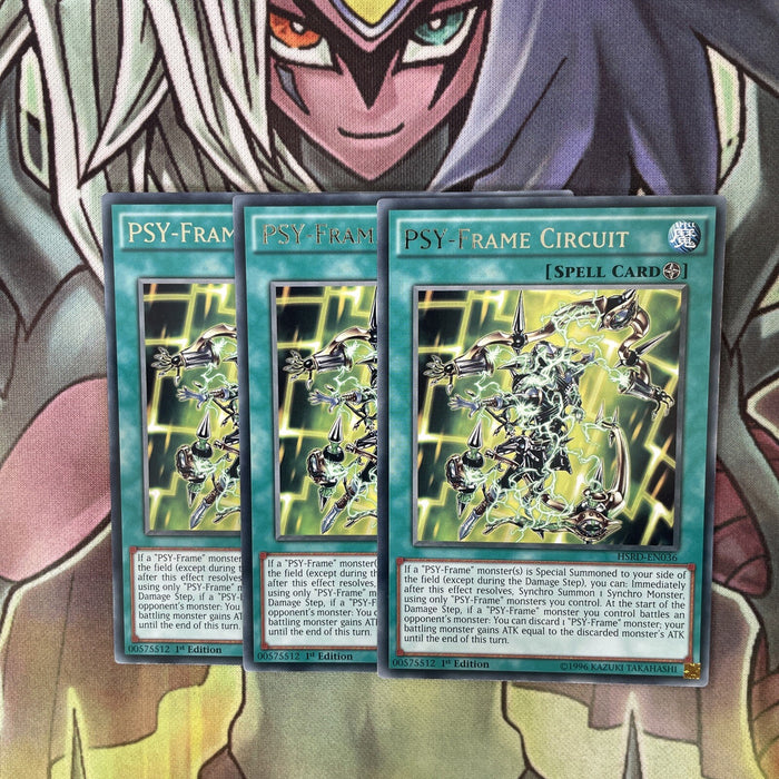 HSRD-EN036 x3 PSY-Drame Circuit Rare Excellent Condition Yugioh