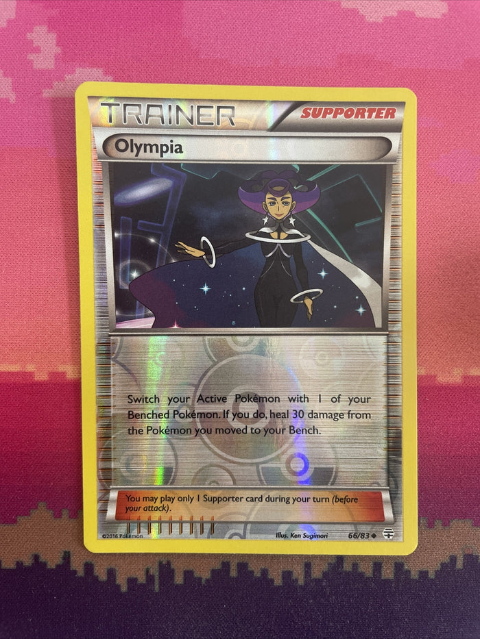 Pokemon Card Olympia Generations Reverse Holo Uncommon 66/83 NM