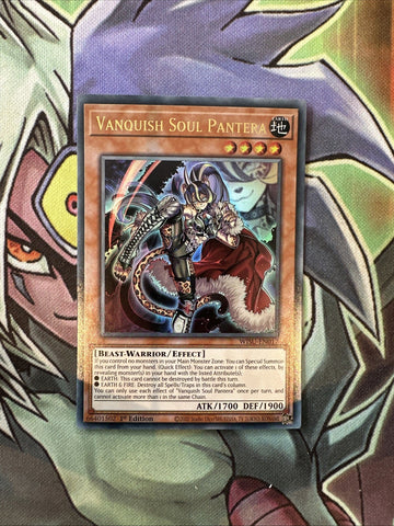 WISU-EN017 Vanquish Soul Pantera Ultra Rare 1st Edition NM Yugioh Card