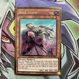 PGL2-EN003 Rose Lover Gold Secret Rare 1st Edition NM Yugioh Card