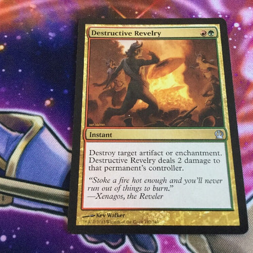 Destructive Revelry - Theros Excellent Magic MTG
