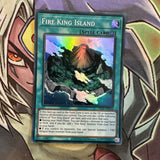 OP25-EN010 Fire King Island Super Rare Unlimited Edition NM Yugioh Card