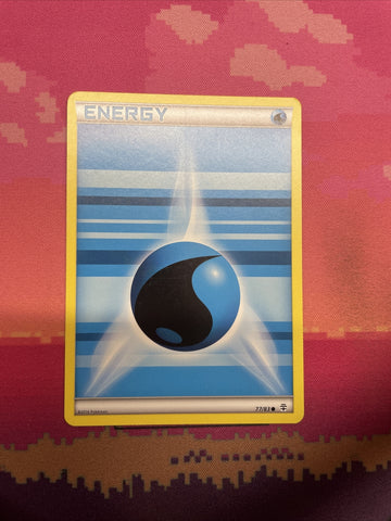 Pokemon Card Water Energy Generations 77/83 Near Mint